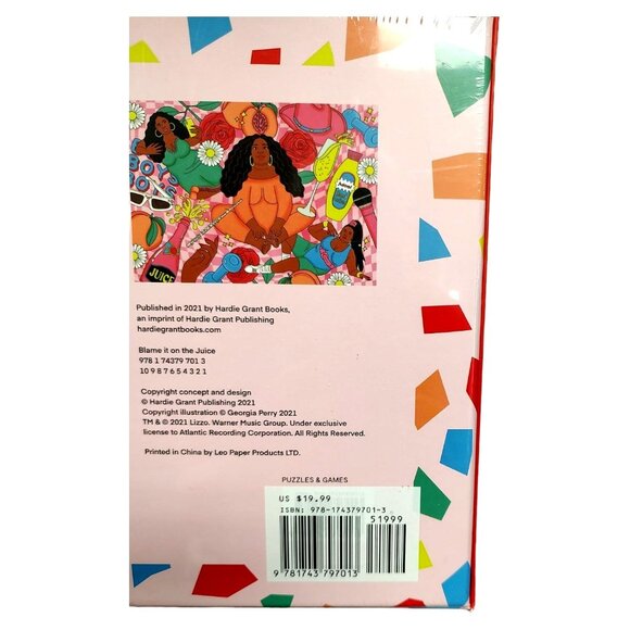 Lizzo 1000 Piece Puzzle Blame It On The Juice By Georgia Perry Hardie Grant Book - Picture 3 of 7